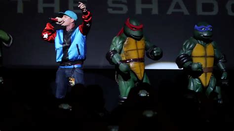 Vanilla Ice Performs Ninja Rap At Teenage Mutant Ninja Turtles 2