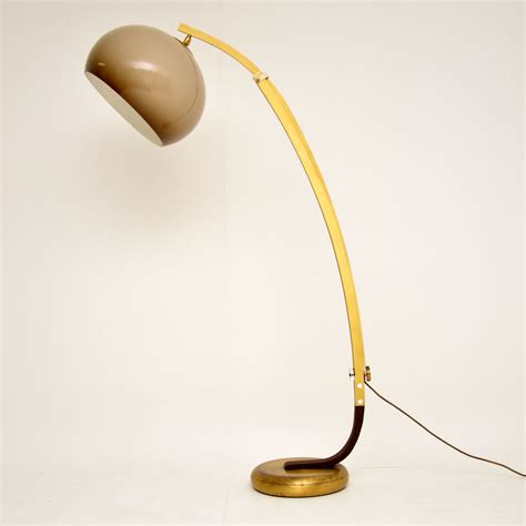 Sample arc floor lamp white marble. 1960's Italian Vintage Extending Arc Floor Lamp - Retrospective Interiors - Retro Furniture ...