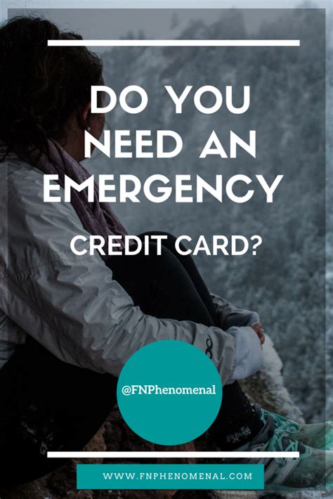 Discover is serious about security. Do You Need An Emergency Credit Card | FNPhenomenal