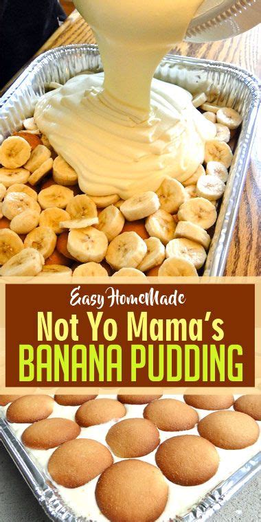 Not Your Mamas Banana Pudding Paula Deen Not Yo Mamas Banana Pudding