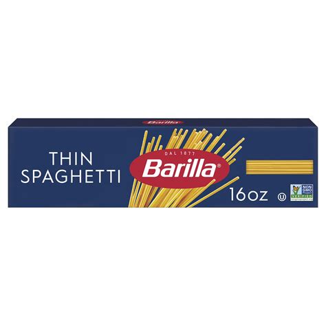 Barilla Thin Spaghetti Pasta Noodles 16 Oz