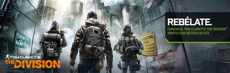 Paquete Geforce Gtx Tom Clancys The Division Nvidia