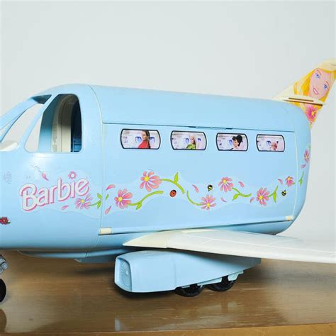 Vintage Barbie Blue Jet Airplane Ebth