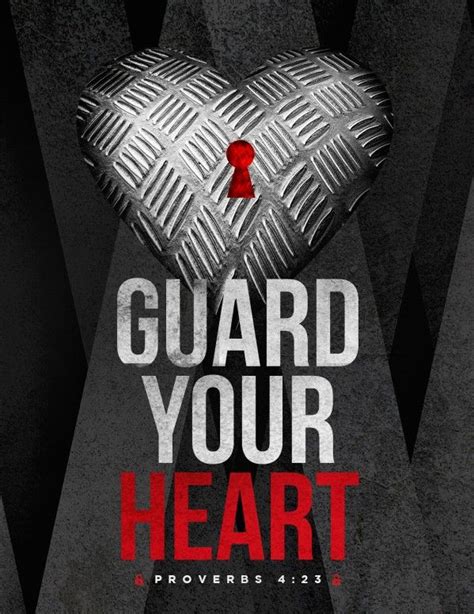 Guard Your Heart Church Flyer Church Websites Church Graphics