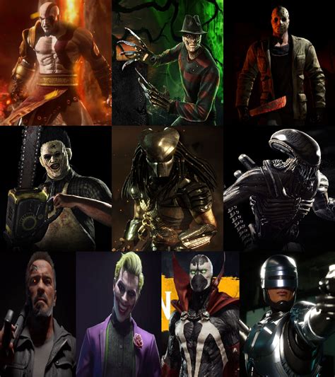 Mortal Kombat Guest Characters Update By Mnstrfrc On Deviantart