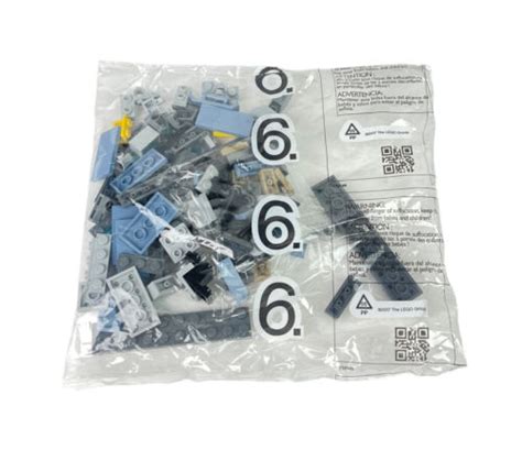 Lego 135149 New 2017 Sealed Replacement Parts Bag 6 Sealed Legos Blocks Ebay