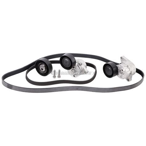 The good news is bmw do a kit to replace the bushes only if the arms are ok for about £60. BMW X5 Serpentine Belt and Tensioner Kit - OEM & Aftermarket Replacement Parts