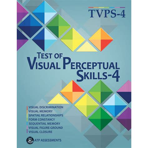 Test Of Visual Perceptual Skills 4th Ed קוגניציה כלי אבחון והערכה