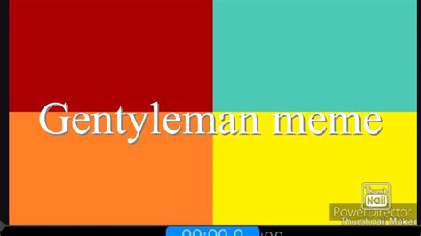 With canva's meme templates, create engaging and enjoyable memes you can use for your reactions or social media posts. Gentlemen Meme İngilizce - YouTube