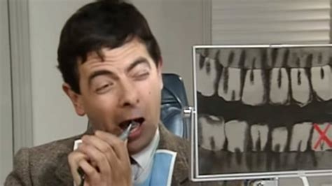 Fixing His Own Teeth Mr Bean Official Youtube