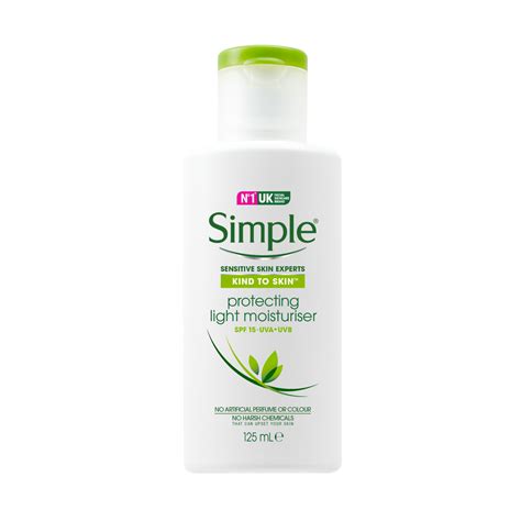 Simple Kind To Skin Protecting Light Moisturiser With Spf 15 Simple