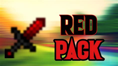 Best Mcpe Texture Pack Nerox Red Pack Youtube