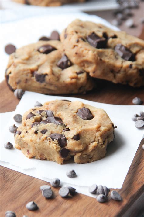 Healthy Chocolate Chip Cookies Gluten Free Vegan Low Sugar
