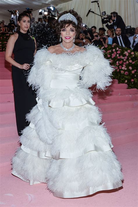 A representative for the actress was not immediately available for comment, but the announcement generated immediate reaction on twitter Joan Collins - 2019 Met Gala • CelebMafia