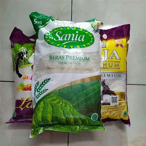 Jual Beras Premium 5kg Beras Murah Beras Enak Beras Sania Beras Raja Beras Fortuneberas