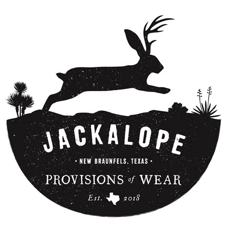 Jackalopes Silhouette Logo