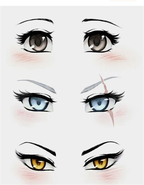 Cool How To Draw Anime Eyes References