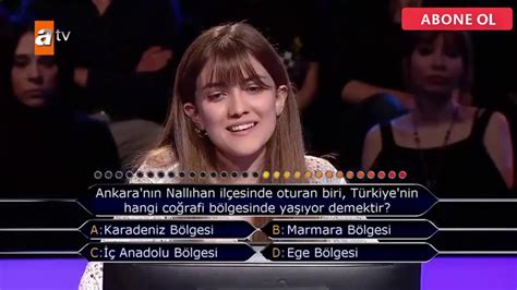 Kim Milyoner Olmak ister Ankaralı Yarışmacıyı Yanıltan Soru - haber