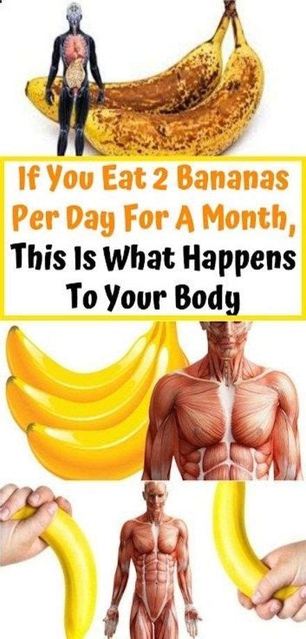 If You Eat 2 Bananas A Day This Is What Happens To Your Body What Happened To You Health