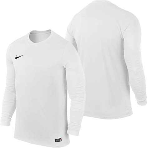 No options have been selected. Nike Park VI Long Sleeve Senior Football Shirt White