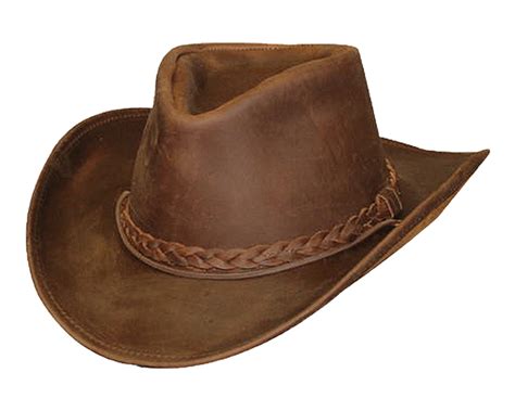 Henschel Hat Company Riata Leather Australian Hat Hat Habit