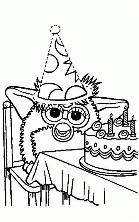 Furby f/furby kolorowanka (7).GIF Kolorowanki do druku
