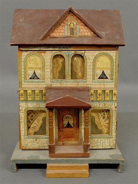Lithographed Dollhouse By R Bliss Mfg Co Pawtu Feb 26 2010