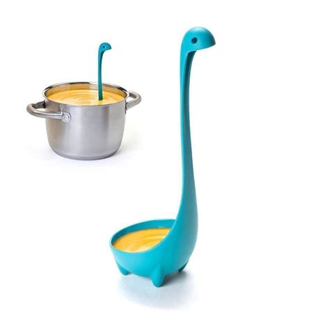 Quality Loch Nessie Monster Ladle Cartoon Plastic Long Handle Cooking