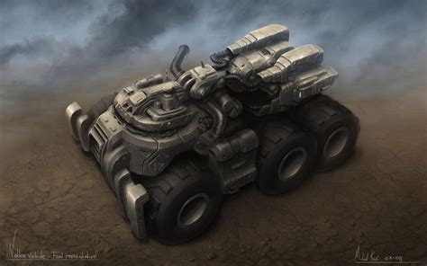 Sci Fi Futuristic Art Artwork Vehicle Transport Vehicles