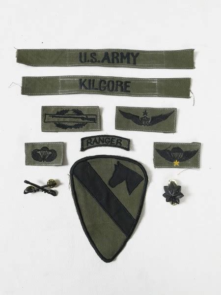 Set 1st Cav Air Us Insignia Badge Pin Vietnam Badge Apocalypse Now Lt
