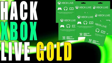 Xbox Live Gold Hack Youtube