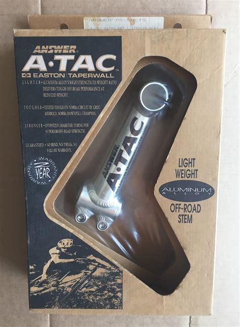 1995 Answer A Tac Stem For 1 18 Threadless 135mm For Sale