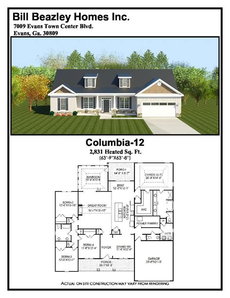 Columbia 12 Bill Beazley Homes