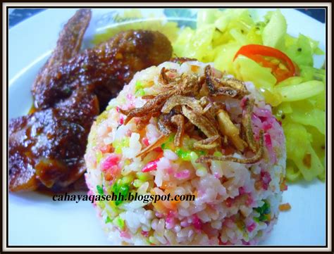 Resepi nasi hujan panas sangat sesuai dihidangkan kepada tetamu dan rakan kerja. DARI DAPUR MAK LONG ....: Nasi Hujan Panas