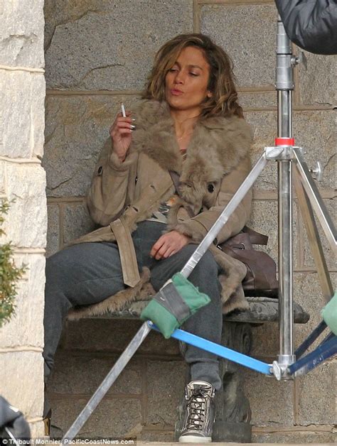 Jennifer Lopez Puffs On Cigarette Playing Grieving Mother On The