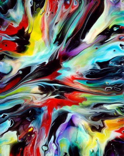 Fluid Painting 106 By Mark Chadwick Acrylic Pouring Art Pouring