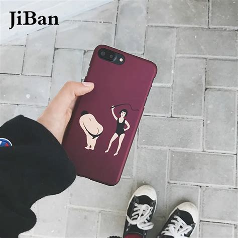 Jiban For Iphone 8 Fashion Funny Sexy Girl Butt Case Matte Hard Pc Plastic Back Phone Cases