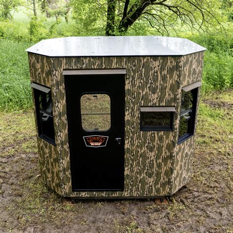 Coliseum Hunting Blind Rutted Up Blinds Elevated Hard Sided Hunting