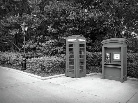 Black And White Telephone Booth Photograph By Aimee L Maher Alm Gallery