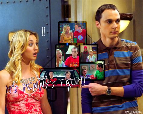 Penny And Sheldon The Big Bang Theory Wallpaper 15249556 Fanpop