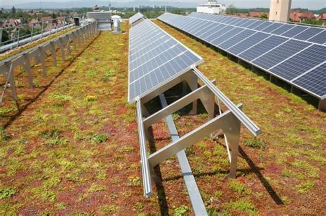 Green Roofs And Solar Energy Green Roof Solar Energy For Home Solar