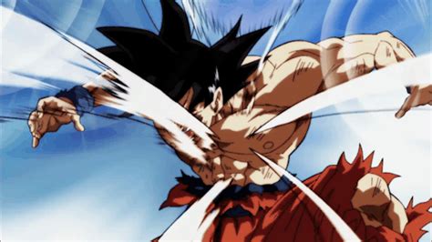 Goku absorbs spirit bomb and ascends to ultra instinct. Dragon Ball Super