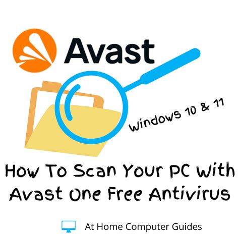 How To Scan Pc With Avast One Free Antivirus