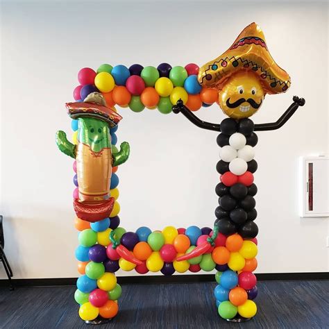 Image result for fiesta balloon decor | Balloon decorations, Fiesta ...