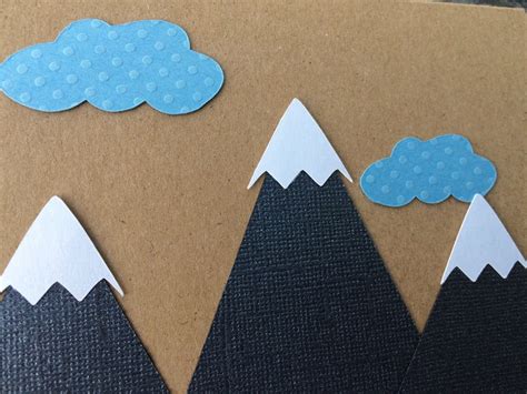 Youll Move Mountains Card Nature Card Congratulations Etsy