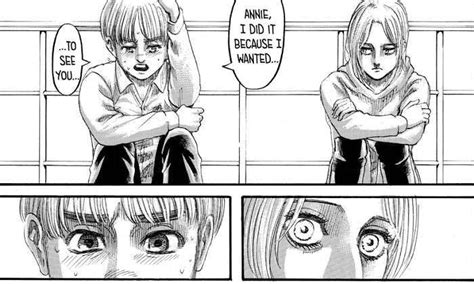 Attack On Titan Finally Gives Armin And Annie A One On One