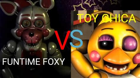 Funtime Foxy Vs Toy Chica Unknown Fnaf Legend Venom En5qz Roostercinema Youtube