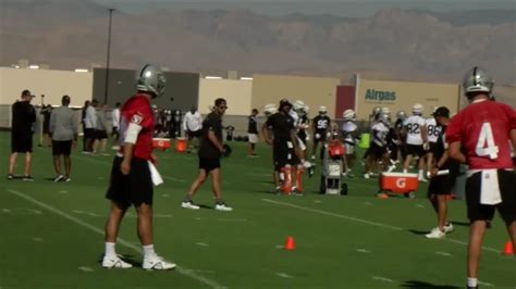 Day 5 Of Las Vegas Raiders Training Camp Team Prepares For First Full