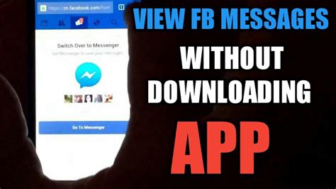 How To View Facebook Messages Without Messenger App Youtube