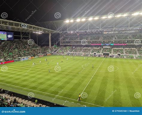 Austin Fc Soccer Game In Austin Texas Editorial Stock Photo Image Of